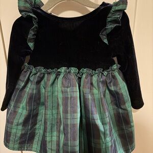 Plaid Dress with Ruffle Details